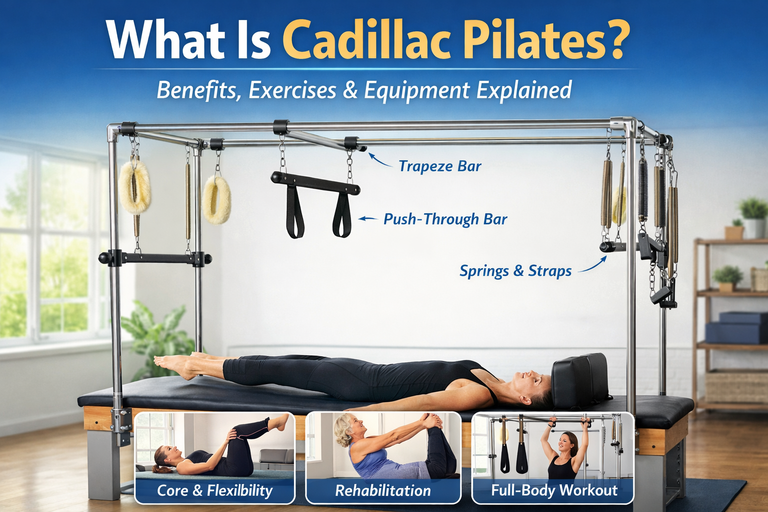 What Is Cadillac Pilates? Benefits, Exercises & Equipment Explained