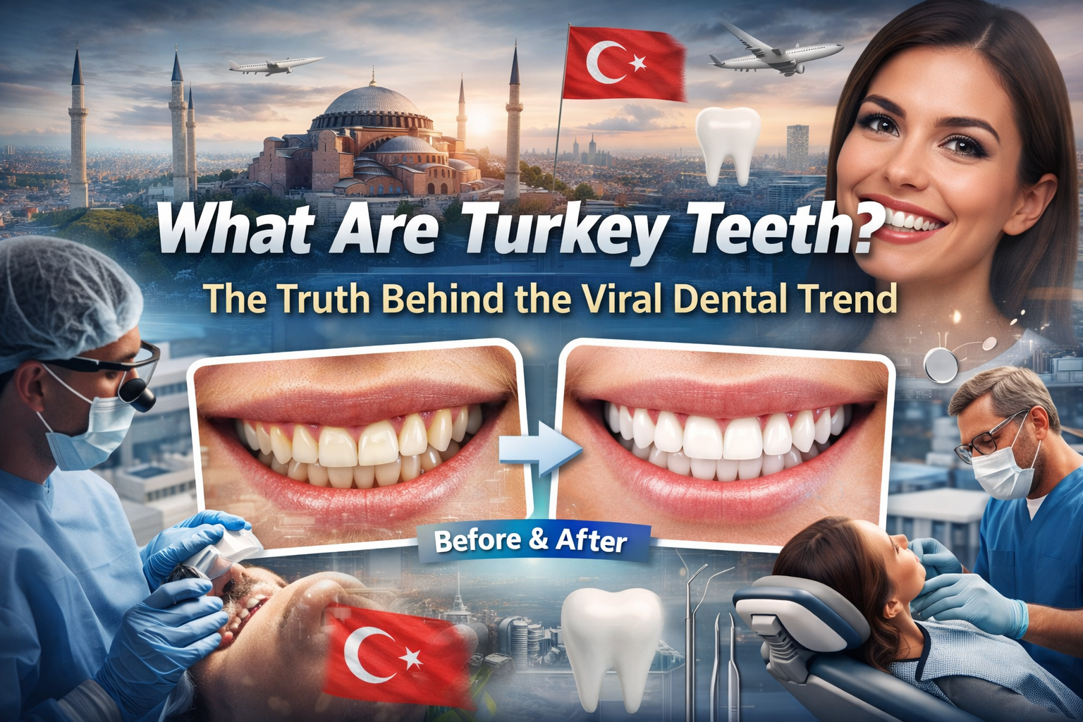 What Are Turkey Teeth? The Truth Behind the Viral Dental Trend