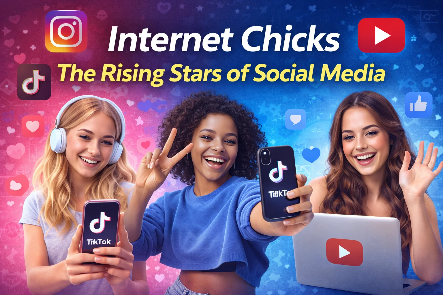 Internet Chicks: The Rising Stars of Social Media