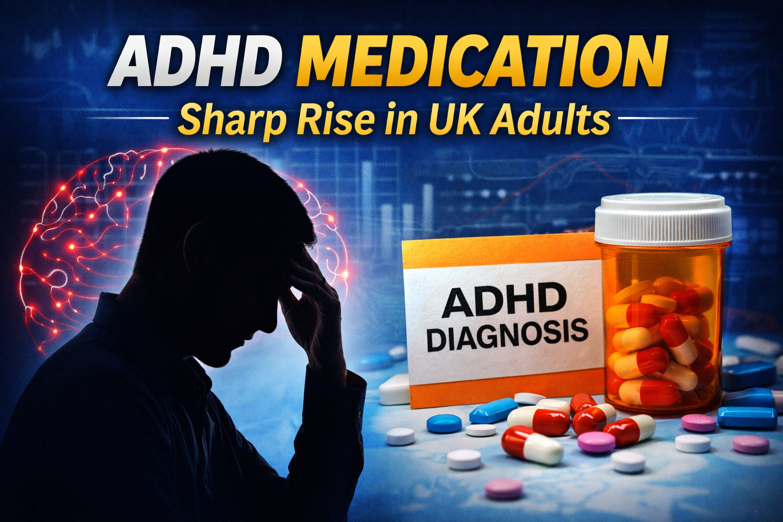 ADHD MEDICATION – Sharp Rise in UK Adults
