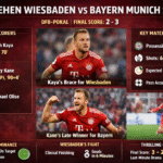 Wehen vs Bayern match stats