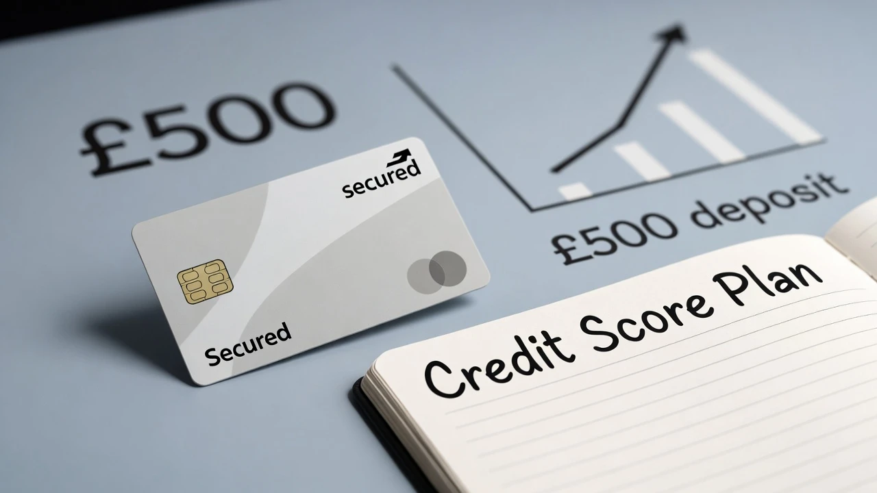 Secured credit cards for building credit