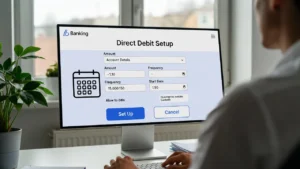 Setting up direct debits and online management