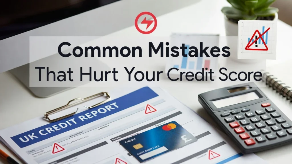 Common Mistakes That Hurt Your Credit Score