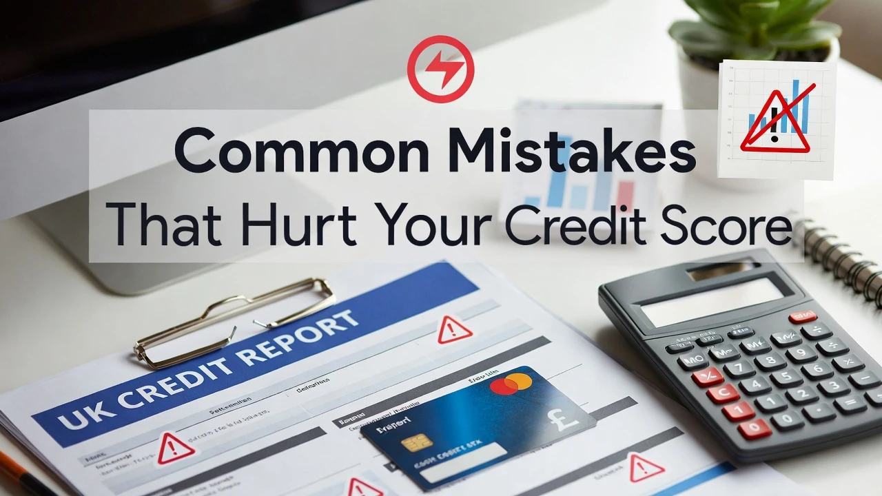 Common Mistakes That Hurt Your Credit Score