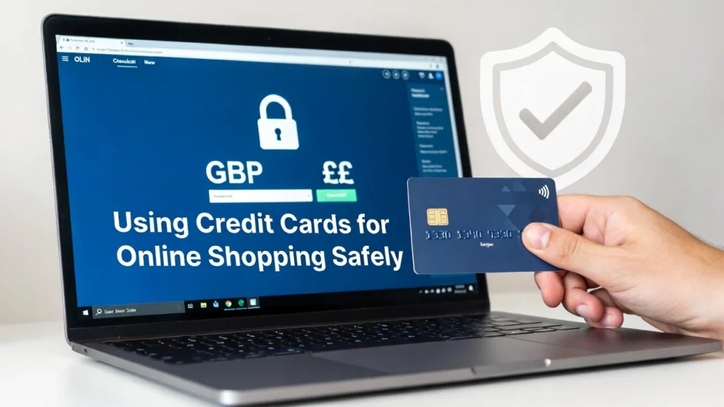 Using credit cards for online shopping in the UK safely