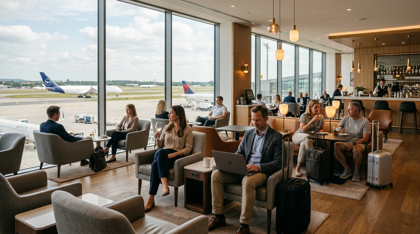 How Airport Lounge Access Works With Premium Credit Cards