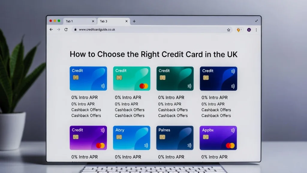 How to Choose the Right Credit Card in the UK