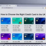 How to Choose the Right Credit Card in the UK – Smart Comparison Guide
