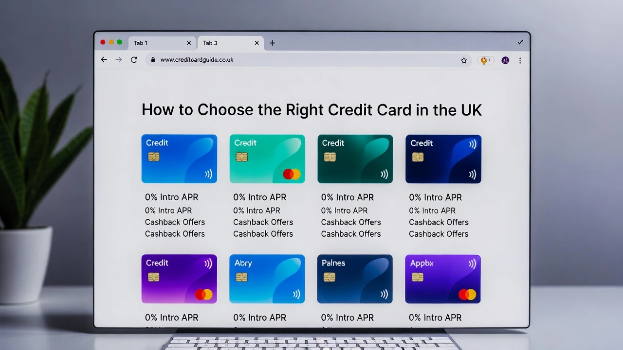 How to Choose the Right Credit Card in the UK