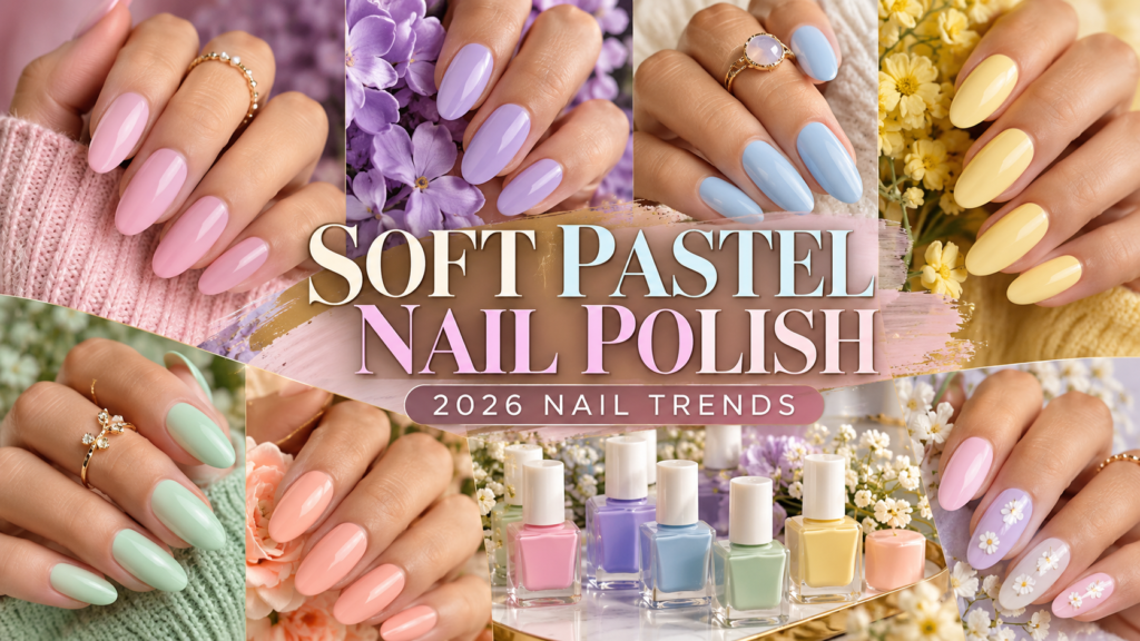 Soft Pastel Nail Polish: 30 Dreamy Nail Ideas and Colors to Try in 2026