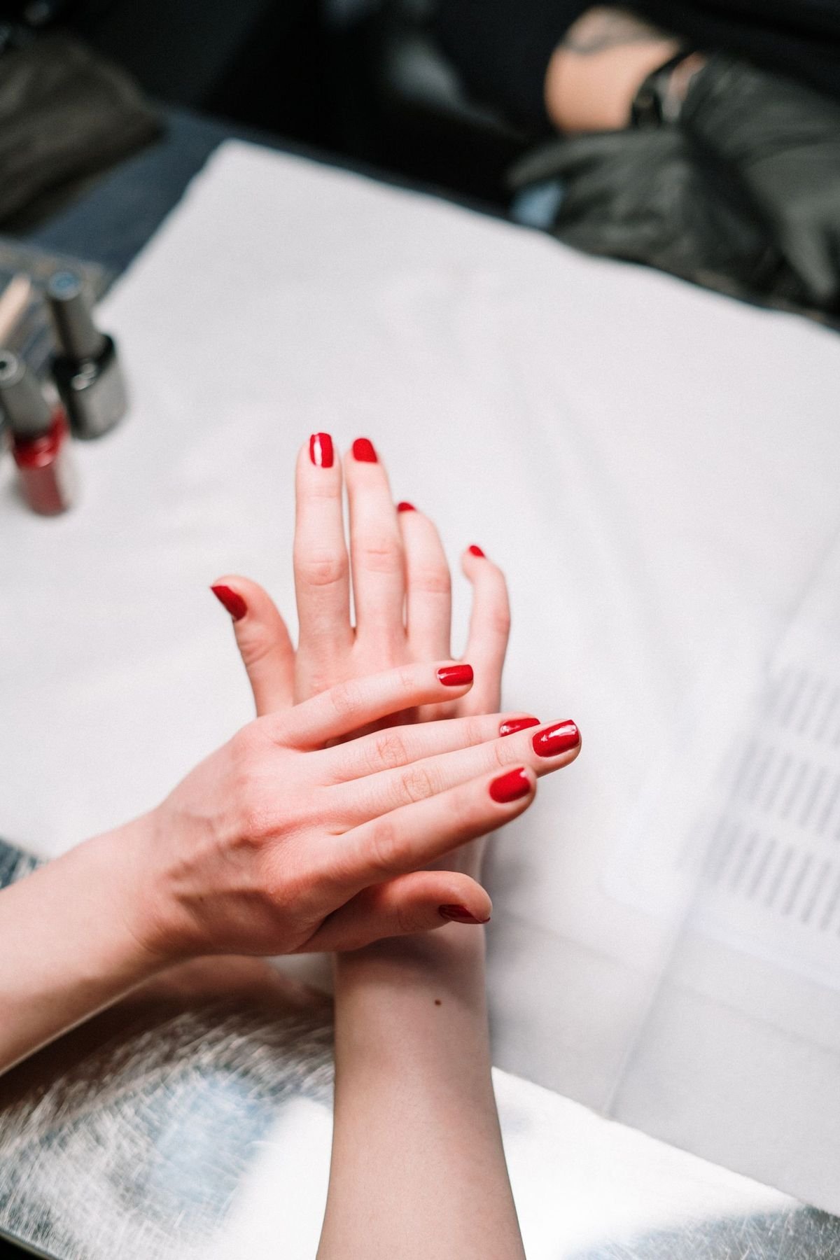 Natural BIAB nails with sheer pink builder gel