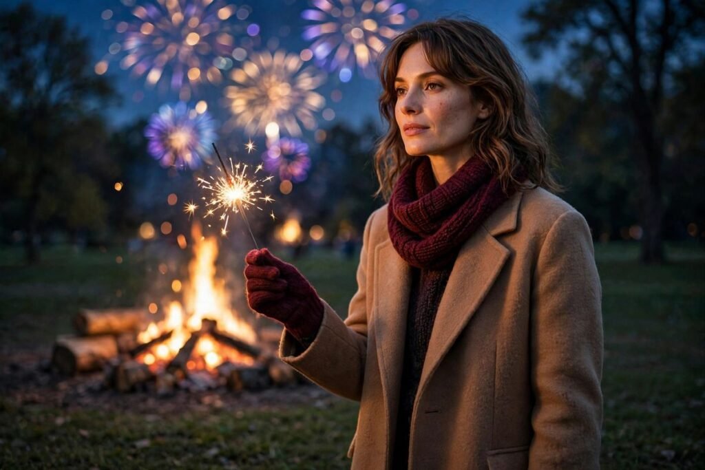 Bonfire Night Outfits for Women 2026: Warm, Spark-Safe Looks for 5 November
