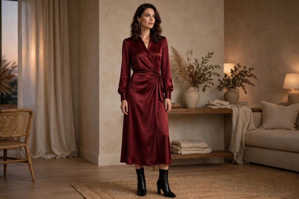 Burgundy Dress Outfits: How to Style the Season’s Richest Shade