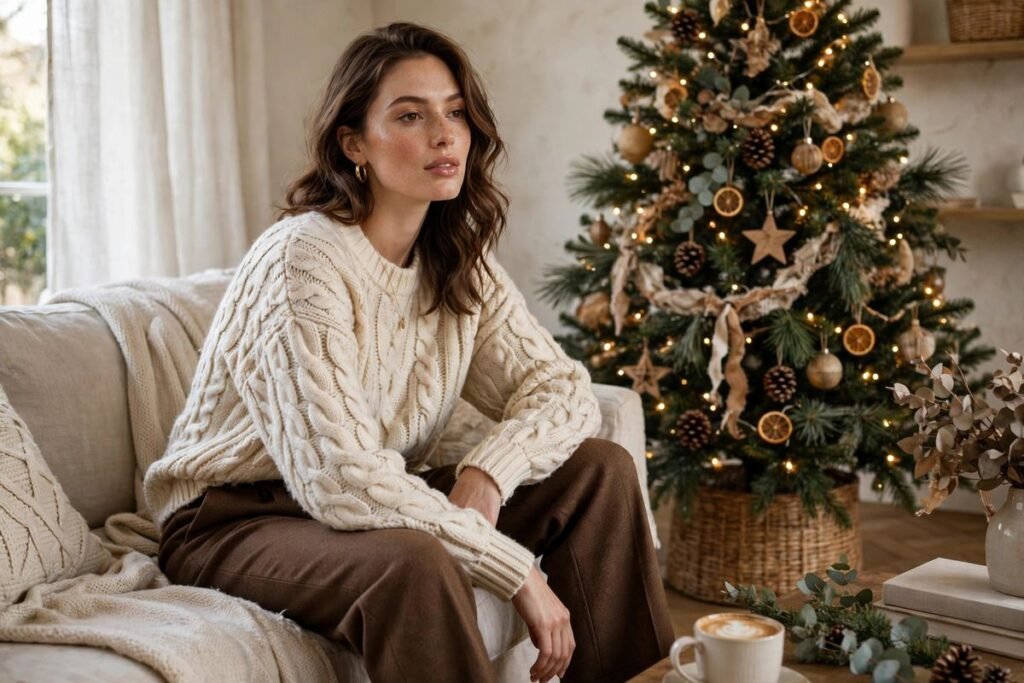 Christmas Day Outfits for Women: 18 Festive Looks for Every Kind of Celebration