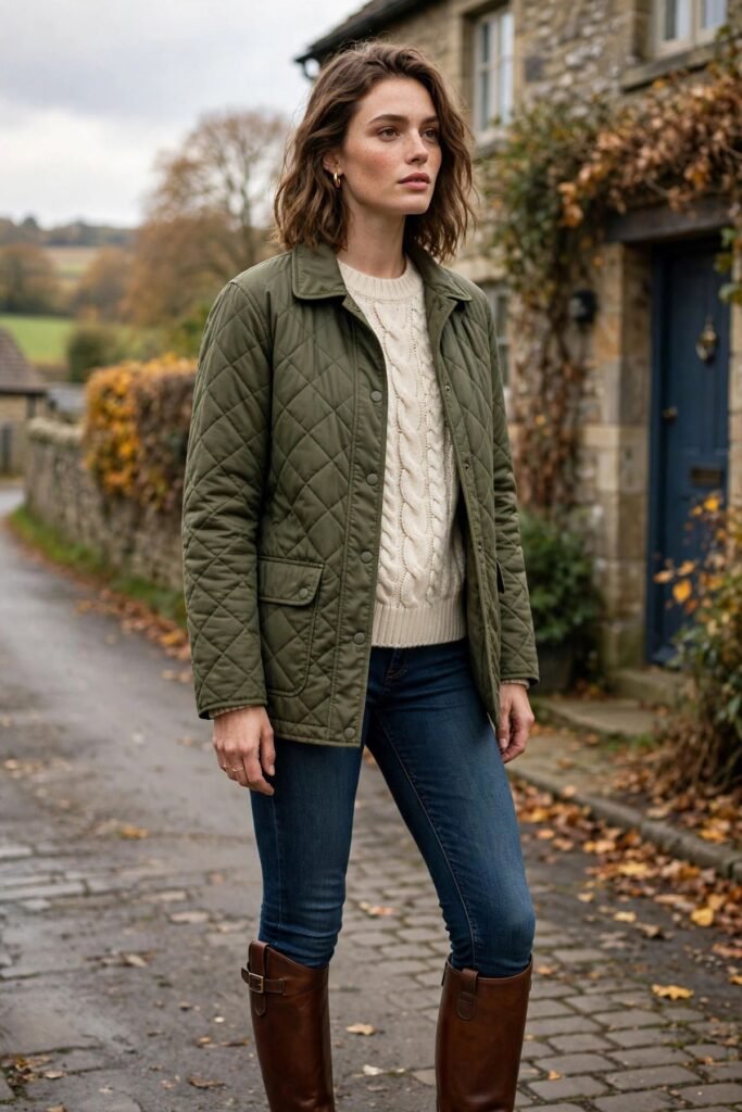 Equestrian Outfits for Women: Riding Boots, Quilted Jackets and Country-Meets-City Styling