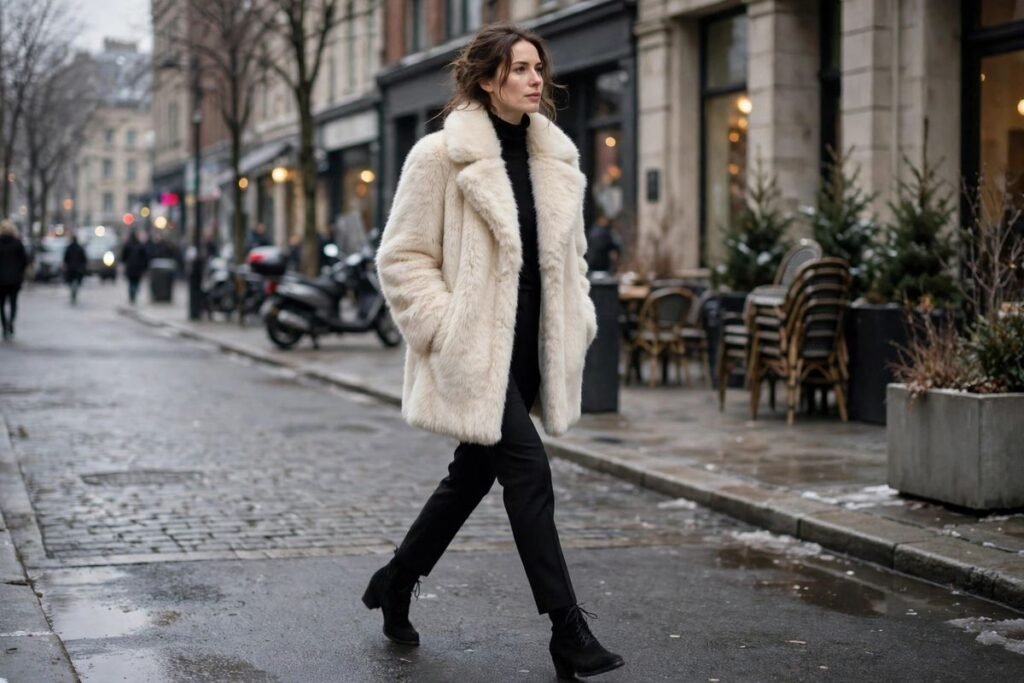 Faux Fur Coat Outfits: 12 Chic Ways to Style Them This Winter