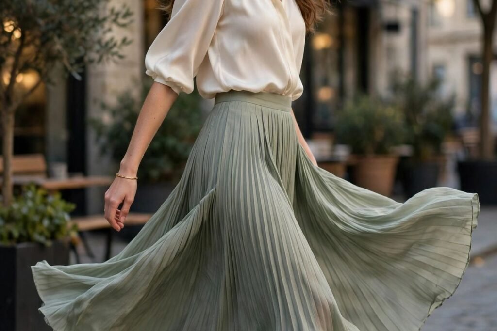 Pleated Skirt Outfits: 18 Elegant Ways to Style Them