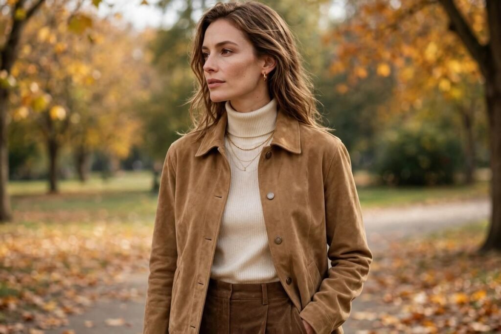 Suede Jacket Outfits: 16 Stylish Ways to Wear a Suede Jacket