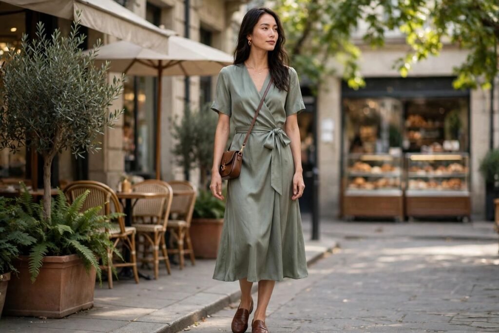 Wrap Dress Outfits: 18 Flattering Ways to Style Them All Year
